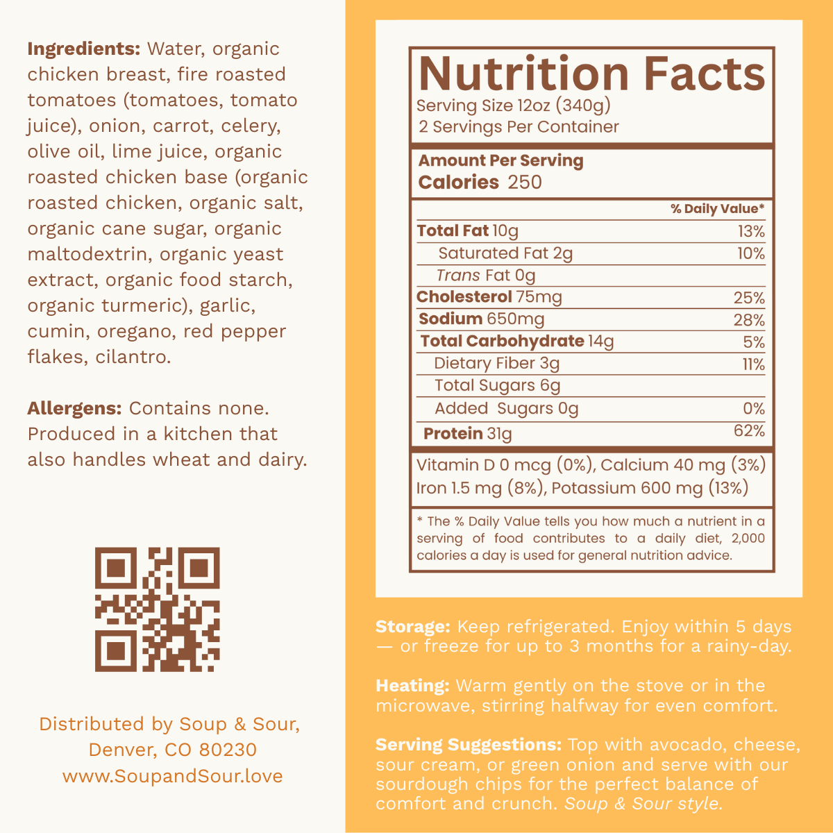 The House Chicken Tortilla Soup