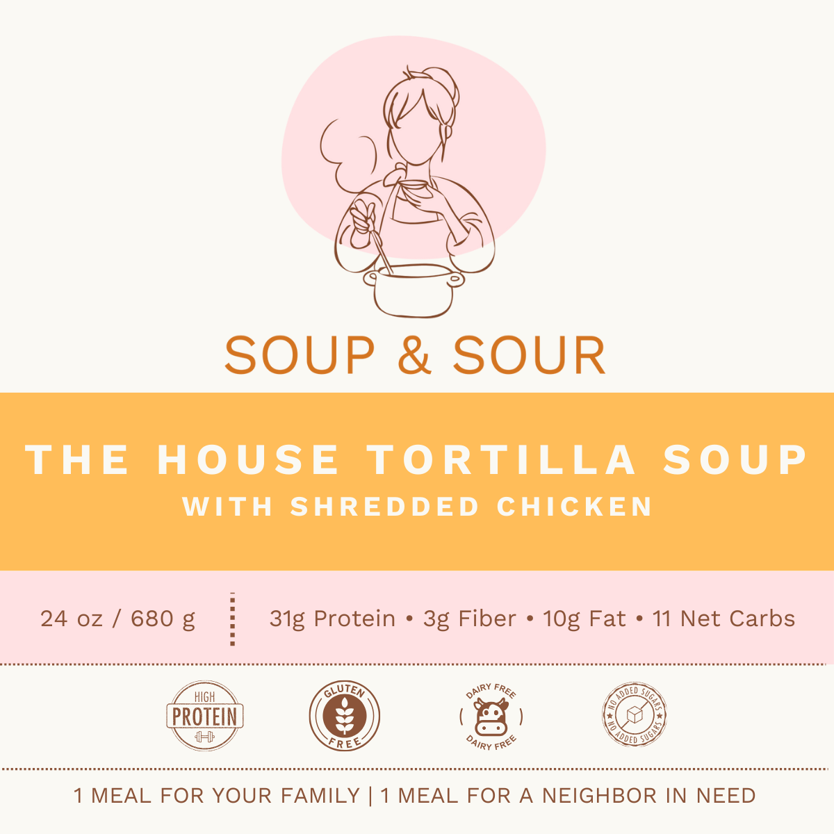 The House Chicken Tortilla Soup