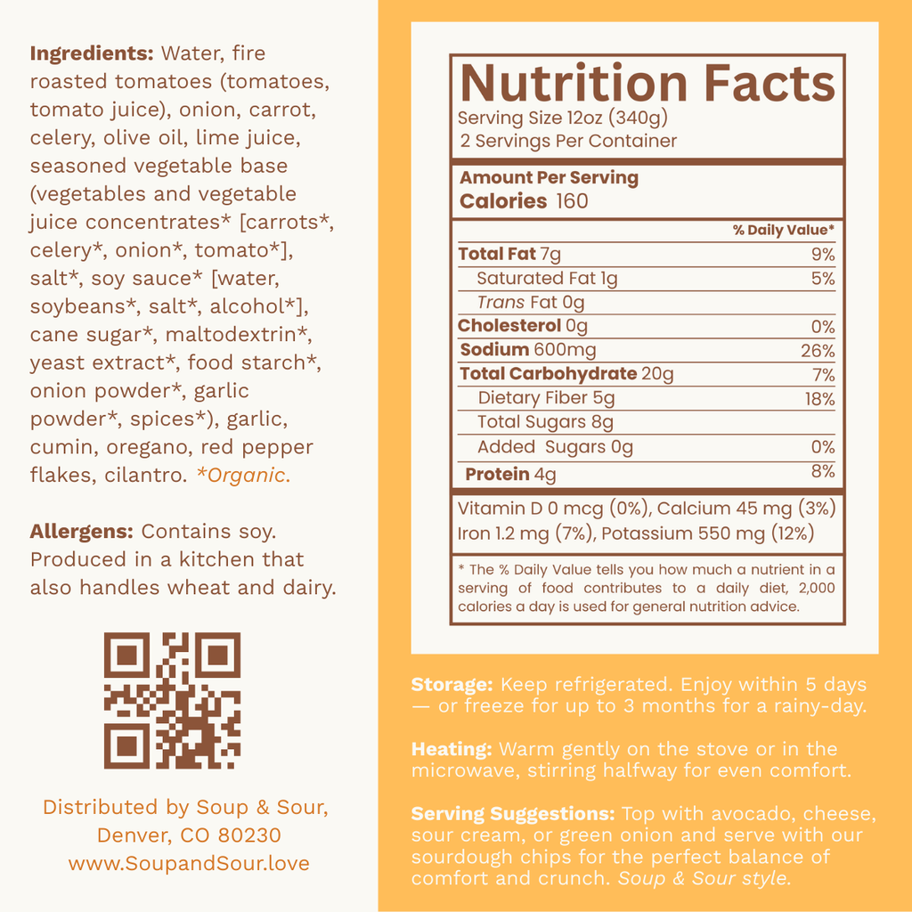 The House Vegetarian Tortilla Soup